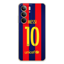 Чехлы Месси для Realme C73 5G (AlphaPrint) (Messi Barca 10)