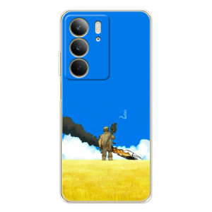 Чехлы на военную тематику для Realme C73 5G – Попадание
