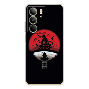 Чехлы с картинкой Итачи Учиха на Realme C73 5G – Итачи на черном