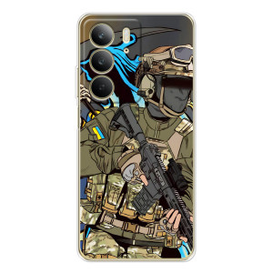 Чехлы с картинкой ЗСУ для Realme C73 5G (AlphaPrint)