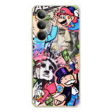 Чохли з крутими принтами для Realme C73 5G - (PREMIUMPrint) (Monopoly man)