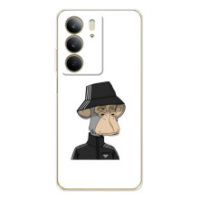 Чехлы с Обезьянами NFT для Realme C73 5G (AlphaPrint) – обезьяна NFT Adidas