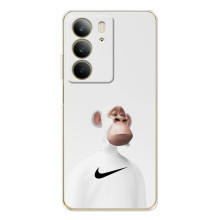 Чехлы с Обезьянами NFT для Realme C73 5G (AlphaPrint) – обезьяна NFT Nike