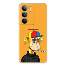 Чехлы с Обезьянами NFT для Realme C73 5G (AlphaPrint) – Скучающая Обезьяна NFT