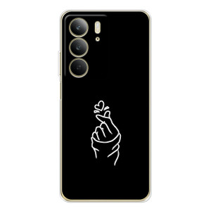 Чехлы (Знак сердечка) на Realme C73 5G – Знак Сердечка