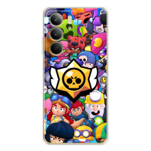 Чехол для Realme C73 5G Бравл Старс (VPrint) – Лого Brawl Stars