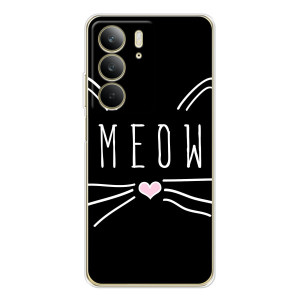 Бампер с изображением Котиков для С73 4Джи – КОТИК MEOW