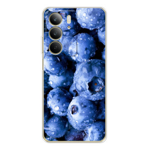 Чехол с изображением  вкусной еды для Realme C73 5G – Голубика