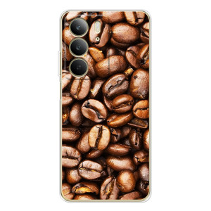 Чехол с изображением  вкусной еды для Realme C73 5G – Кофе