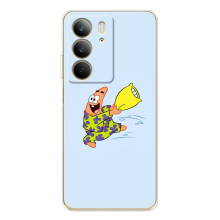 Чехол с картинкой Патрик на Realme C73 5G (Патрик с подушкой)