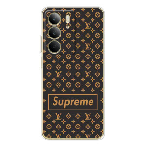 Чехол для Realme C73 5G с картинкой Supreme (AlphaPrint)