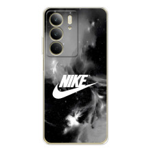 Чехол для Realme C73 5G - с принтом Найк (AlphaPrint) – Лого Найк