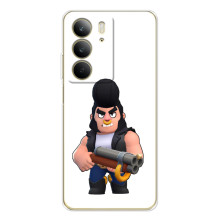 Чехол (ТПУ) с героями Бравл Старс на Realme C73 5G (Булл)