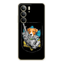 Чехол с принтом для Realme C73 5G (Патрон Воин)