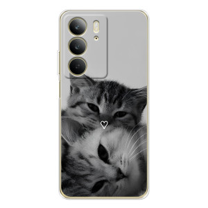 Чохол з малюнком кіт на Realme C73 5G