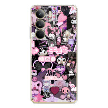 Чохол з кроликом Куромі на Realme C73 5G – Колаж Куромі