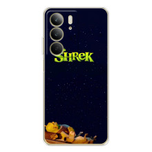 Чехол с мультфильмом Шрек на Realme C73 4G – Шрек лого