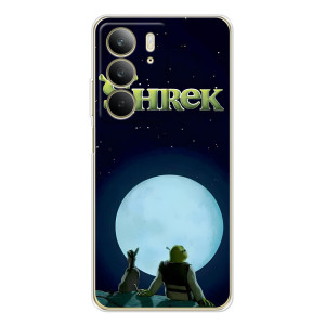 Печатный чехол с принтом Шрек для Realme C73 5G – Shrek