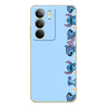 Чехол с принтом Стич на Realme C73 5G – Стич фон