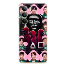 Чохол Гра в кальмара для Realme C73 4G – Персонажі гри кальмара