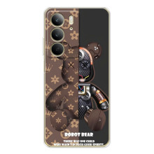 Круті Чохли Луі Віттон для Realme C73 5G (AlphaPrint) (Ведмідь Луі Вітон)