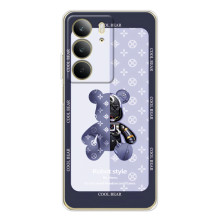 Круті Чохли Луі Віттон для Realme C73 5G (AlphaPrint) (Медведик LV)