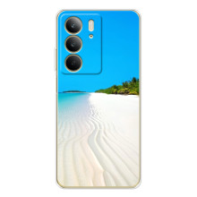 Летний Чехол на Realme C73 5G – Море песок