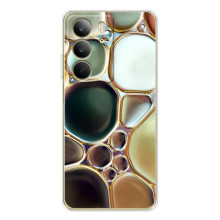 Мраморний чехол на Realme C73 5G (VPrint) (Радужний Мрамор)