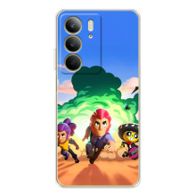 Силиконовый Чехол на Realme C73 5G с картинкой Brawl Stars