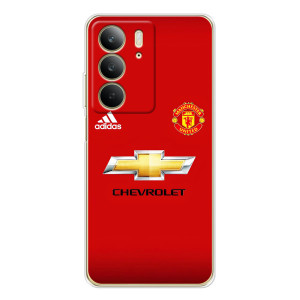Силіконові Чохли з принтом Футбол на Realme C73 5G – Man United
