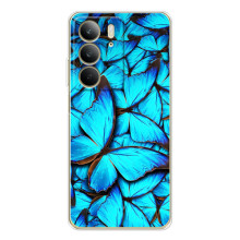 Силіконовий бампер з картинкою звірів для Realme C73 5G (Крила метеликів)