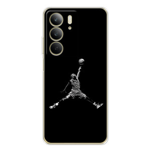Силиконовый Чехол Nike Air Jordan на С73 4Джи – Джордан