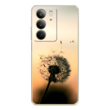 Силиконовый Чехол с одуванчиками на Realme C73 5G