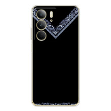 Силиконовый Чехол на Realme C73 5G – Воротник вышиванки