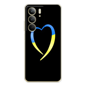 Силіконовий Чохол  на Realme C73 5G (Я-Україна) – Українське серце