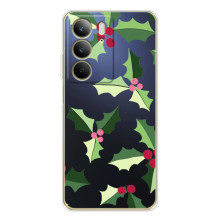 Зимні Чохли для С73 5G - прозорий фон – Різдвяний фон