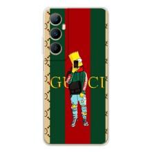 Брендновые Чехлы для Realme C75 - (PREMIUMPrint) (Барт ГУЧЧИ)