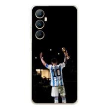 Чехлы Лео Месси Аргентина для Realme C75 (Лео Чемпион)