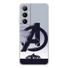 Чехлы с героями Марвел Realme C75 (VPrint) (Команда А)