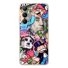 Чехлы с крутыми принтами для Realme C75 - (PREMIUMPrint) (Monopoly man)