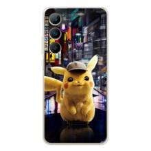 Чехлы с крутыми принтами для Realme C75 - (PREMIUMPrint) (Пикачу)