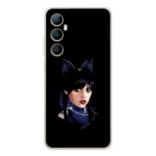 Чохол з картинкою Венсдей на Realme C75 – Мила Венсдей