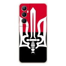 Чехлы УПА (Красно-Чёрный) на Realme C75 (Герб Украины)