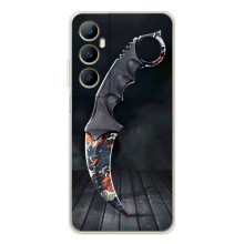 Чехол КИБЕРСПОРТ для Realme C75 (Кинжал КС ГО)