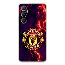 Чехол Манчестер Юнайтед для Реалми С75 (AlphaPrint) – огненный Манчестер