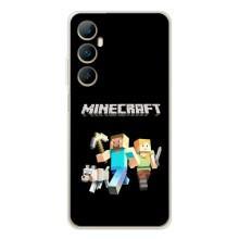 Чехол Майнкрафт на Realme C75 (AlphaPrint) Minecraft