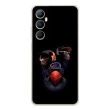 Чехол с Обезьянами Realme C75 - (AlphaPrint)