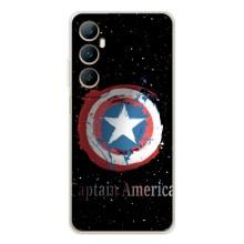 Чехол с Щитом Капитана Америки на Realme C75 – Щит Капитана