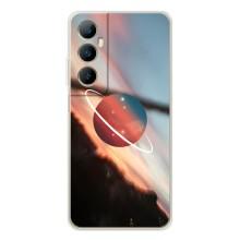 Чохол (ТПУ) з планетами на Realme C75 – Сатурн