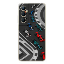 Чехол Формула1 на Realme C75 – Трасса Ф1